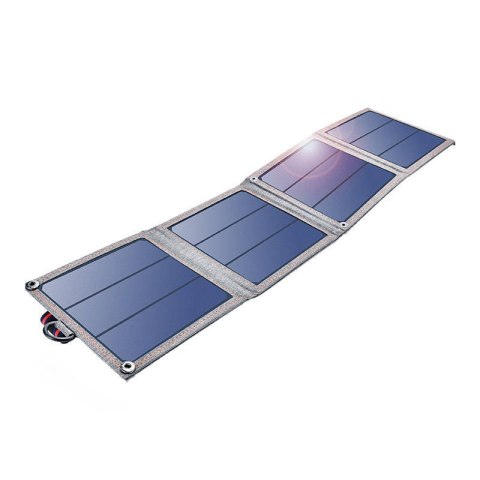 Choetech Składana ładowarka solarna Choetech SC004 14W, 1xUSB (szara)